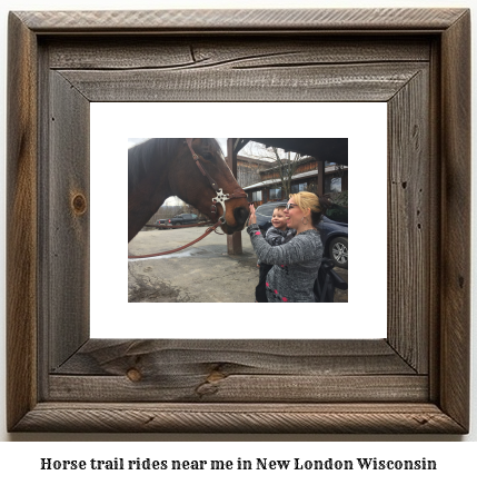 horse trail rides near me in New London, Wisconsin